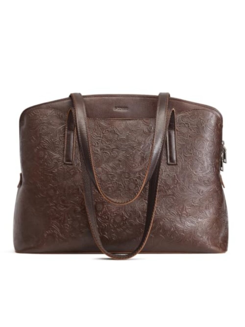 Top Grain Leather Tote Bag Large Capacity Shoulder Handbag Satchel